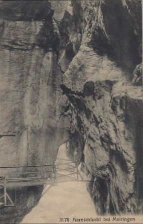Schweiz - Meiringen - Aaretal - 1925 Schweiz - Meiringen - Aaretal - 1925
