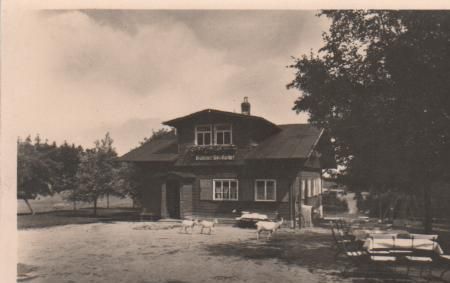 Ruhlaer Skihütte - 1954 Ruhlaer Skihütte - 1954
