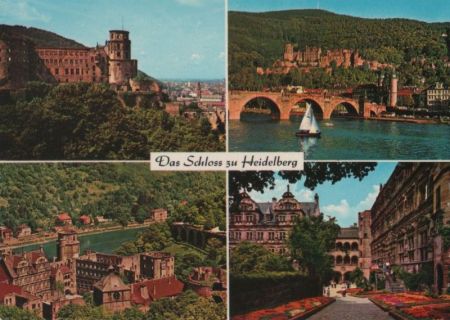 Heidelberg - Das Schloss - ca. 1980 Heidelberg - Das Schloss - ca. 1980