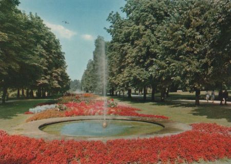 Bad Pyrmont - Fontänenallee - 1966 Bad Pyrmont - Fontänenallee - 1966