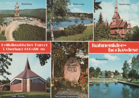 Goslar - Hahnenklee-Bockswiese - ca. 1980 Goslar - Hahnenklee-Bockswiese - ca. 1980