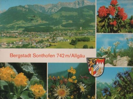 Sonthofen - mit 6 Bildern - 1980 Sonthofen - mit 6 Bildern - 1980