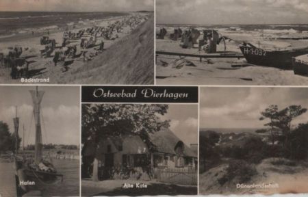 Dierhagen - u.a. Badestrand - 1968 Dierhagen - u.a. Badestrand - 1968
