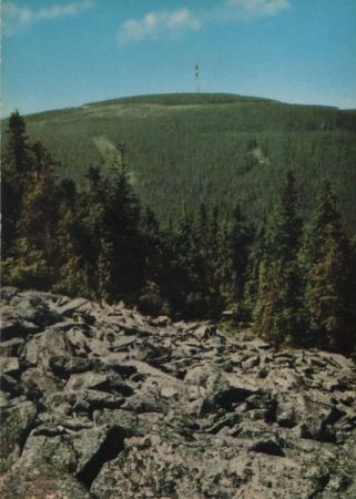 Fichtelgebirge - Ausblick vom Schneeberg - ca. 1985 Fichtelgebirge - Ausblick vom Schneeberg - ca. 1985