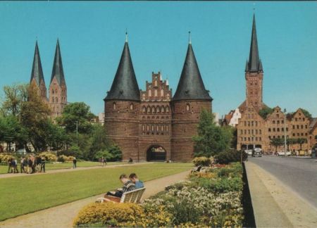 Lübeck - Holstentor - ca. 1980 Lübeck - Holstentor - ca. 1980