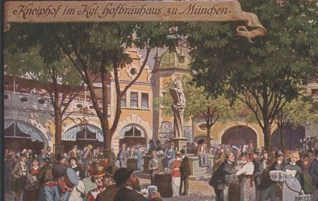 München - Kneiphof im kgl. Hofbräuhaus - ca. 1955 München - Kneiphof im kgl. Hofbräuhaus - ca. 1955