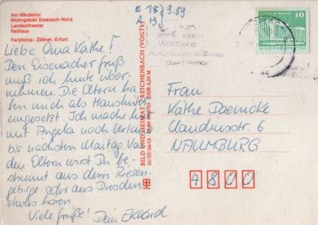 Eisenach - 4 Bilder Eisenach - 4 Bilder