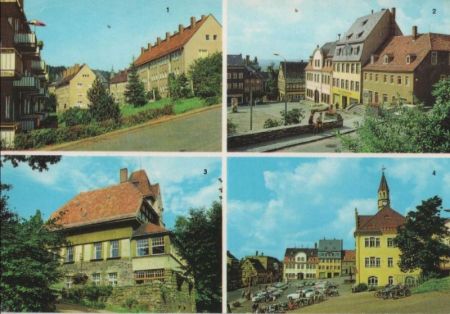 Hohenstein-Ernstthal - u.a. Altmarkt - ca. 1975 Hohenstein-Ernstthal - u.a. Altmarkt - ca. 1975