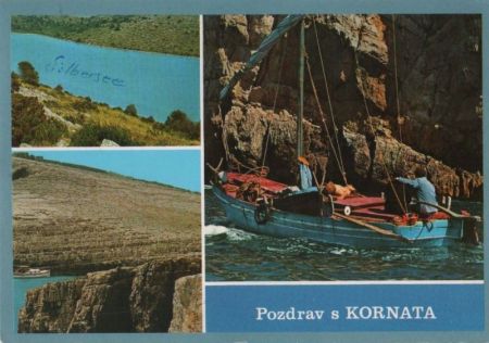 Jugoslawien - Kornaten - mit 3 Bildern - 1987 Jugoslawien - Kornaten - mit 3 Bildern - 1987