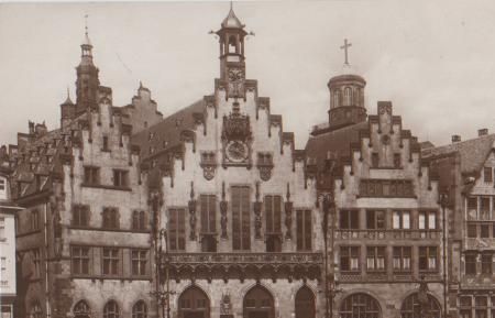 Frankfurt - Römer - ca. 1935 Frankfurt - Römer - ca. 1935