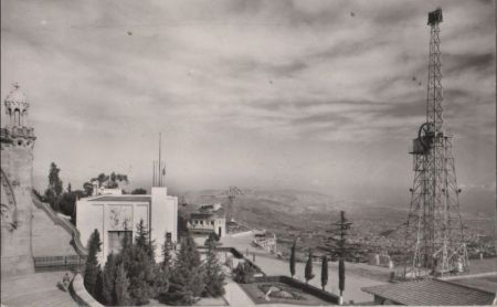 Spanien - Barcelona - Plaza del Tibidabo - 1957 Spanien - Barcelona - Plaza del Tibidabo - 1957
