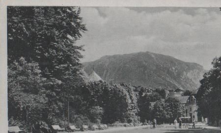 Bad Reichenhall - Kurpark - ca. 1955 Bad Reichenhall - Kurpark - ca. 1955