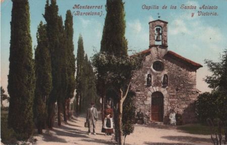 Spanien - Montserrat - Gapilla de los Santos Acisclo y Victoria - ca. 1920 Spanien - Montserrat - Gapilla de los Santos Acisclo y Victoria - ca. 1920