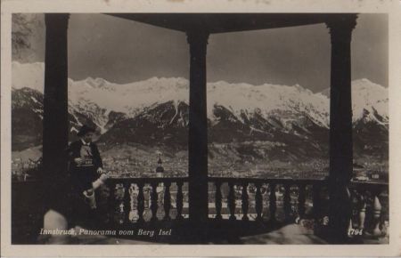 Österreich - Innsbruck - Panorama vom Berg Isel - 1932 Österreich - Innsbruck - Panorama vom Berg Isel - 1932