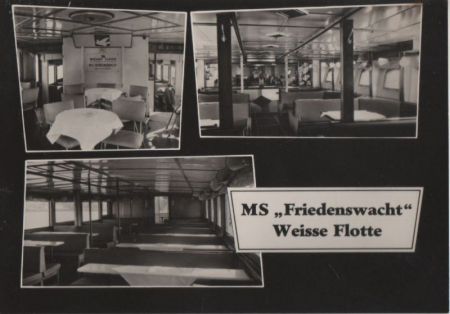 Weisse Flotte - MS Friedenswacht - 1967 Weisse Flotte - MS Friedenswacht - 1967