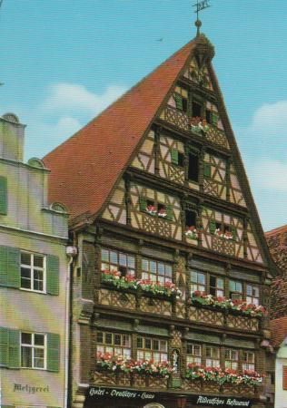 Dinkelsbühl - Hotel Deutsches Haus - ca. 1980 Dinkelsbühl - Hotel Deutsches Haus - ca. 1980