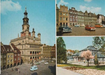 Polen - Poznan - Posen - 3 Teilbilder - 1973 Polen - Poznan - Posen - 3 Teilbilder - 1973