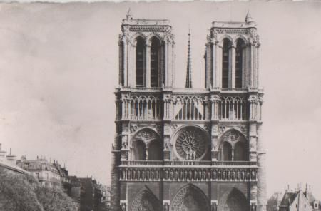Frankreich - Paris - Notre Dame - 1956 Frankreich - Paris - Notre Dame - 1956