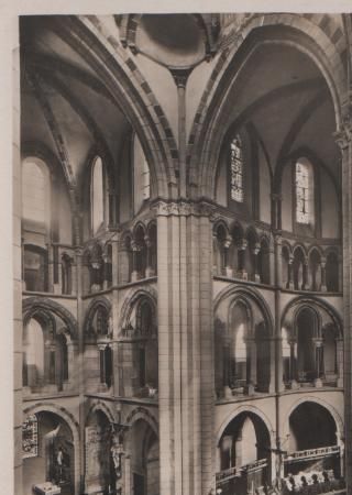 Limburg - Dom - Chor und Querschiff - ca. 1955 Limburg - Dom - Chor und Querschiff - ca. 1955