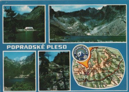 Slowakei - Vysoke Tatry - Hohe Tatra - Popradske Pleso - ca. 1980 Slowakei - Vysoke Tatry - Hohe Tatra - Popradske Pleso - ca. 1980