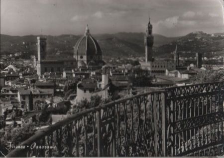 Italien - Florenz - Firenze - Panorama - 1958 Italien - Florenz - Firenze - Panorama - 1958