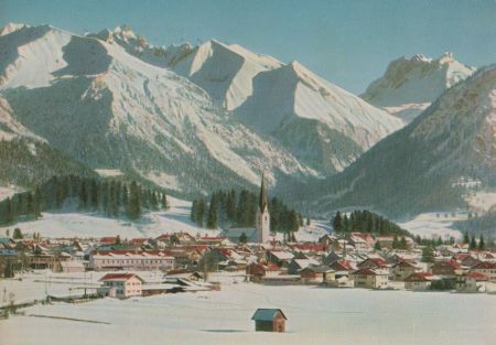 Oberstdorf - im Winter - 1965 Oberstdorf - im Winter - 1965