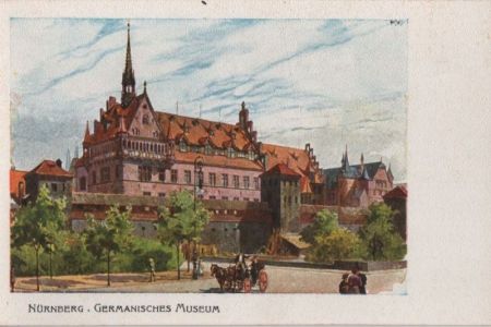 Nürnberg - Germanisches Museum - ca. 1955 Nürnberg - Germanisches Museum - ca. 1955