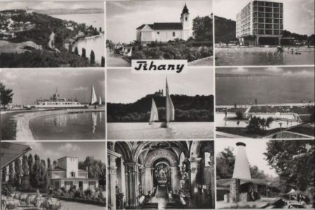 Ungarn - Tihany - 9 Teilbilder - ca. 1965 Ungarn - Tihany - 9 Teilbilder - ca. 1965