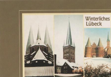 Winterliches Lübeck - ca. 1995 Winterliches Lübeck - ca. 1995