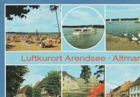 Arendsee Altmark u.a. Friedensstraße - 1985 Arendsee Altmark u.a. Friedensstraße - 1985