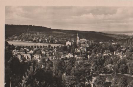 Bad Elster - Panorama - ca. 1955 Bad Elster - Panorama - ca. 1955