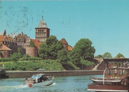 Lübeck - Partie am Kanal - 1972 Lübeck - Partie am Kanal - 1972