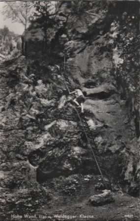 Österreich - Hohe Wand - Waldegger Klause - 1961 Österreich - Hohe Wand - Waldegger Klause - 1961