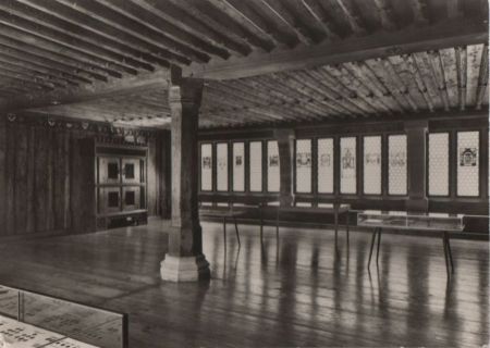 Konstanz - Rosgartenmuseum, Gotischer Zunftsaal - ca. 1960 Konstanz - Rosgartenmuseum, Gotischer Zunftsaal - ca. 1960