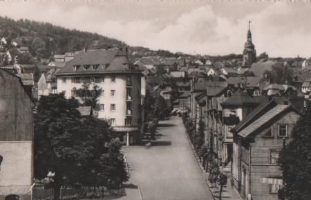Ilmenau - August-Bebel-Straße - ca. 1965 Ilmenau - August-Bebel-Straße - ca. 1965