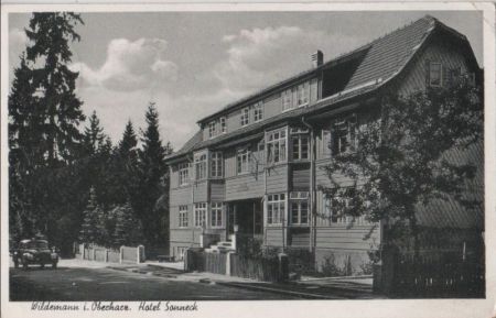 Wildemann - Hotel Sonneck - 1954 Wildemann - Hotel Sonneck - 1954