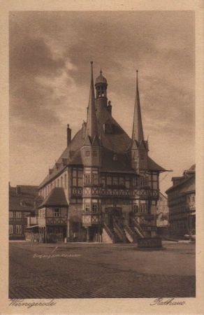 Wernigerode - Ratskeller - ca. 1935 Wernigerode - Ratskeller - ca. 1935
