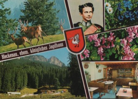 Schwangau, Hohenschwangau - Berggaststätte Bleckenau - ca. 1975 Schwangau, Hohenschwangau - Berggaststätte Bleckenau - ca. 1975
