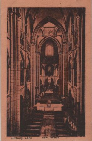 Limburg - Dom, Inneres - ca. 1935 Limburg - Dom, Inneres - ca. 1935