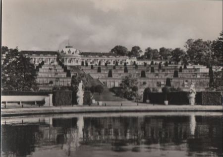 Potsdam - Sanssouci, Schloß - 1966 Potsdam - Sanssouci, Schloß - 1966