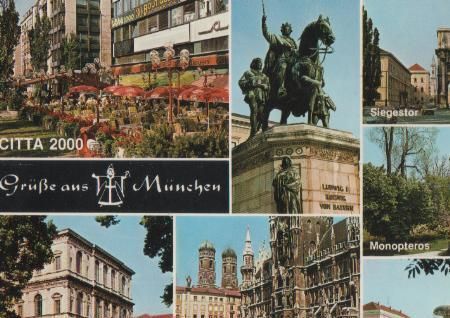München u.a. Siegestor - 1980 München u.a. Siegestor - 1980