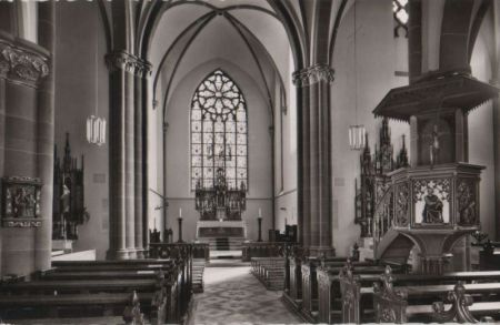 Lügde - Kath. Pfarrkirche, St. Marien - 1963 Lügde - Kath. Pfarrkirche, St. Marien - 1963