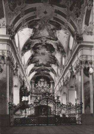 Amorbach - Abteikirche - ca. 1965 Amorbach - Abteikirche - ca. 1965