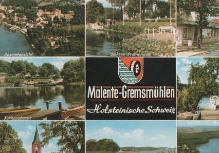 Malente-Gremsmühlen u.a. Dieksee - 1974 Malente-Gremsmühlen u.a. Dieksee - 1974