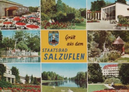 Bad Salzuflen - u.a. Wandelhalle - 1977 Bad Salzuflen - u.a. Wandelhalle - 1977