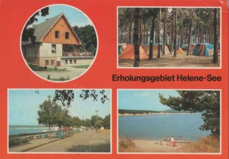 Frankfurt Oder - Erholungsgebiet Helene-See - 1986 Frankfurt Oder - Erholungsgebiet Helene-See - 1986