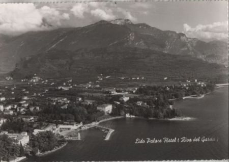 Italien - Riva del Garda - Lido Palace Hotel - ca. 1960 Italien - Riva del Garda - Lido Palace Hotel - ca. 1960