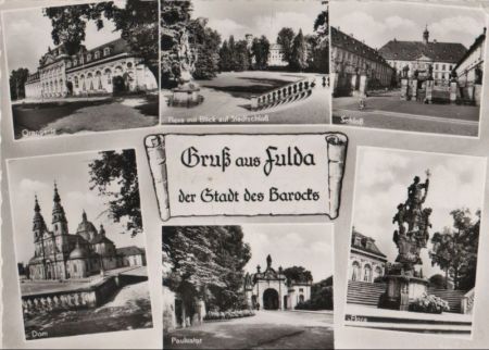 Fulda - u.a. Paulustor - 1966 Fulda - u.a. Paulustor - 1966