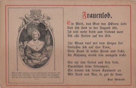 Frauenlob - Gedicht Gerhardt Frauenlob - Gedicht Gerhardt