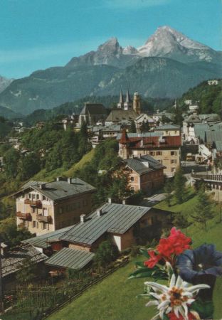 Berchtesgaden - mit Watzmann - ca. 1980 Berchtesgaden - mit Watzmann - ca. 1980